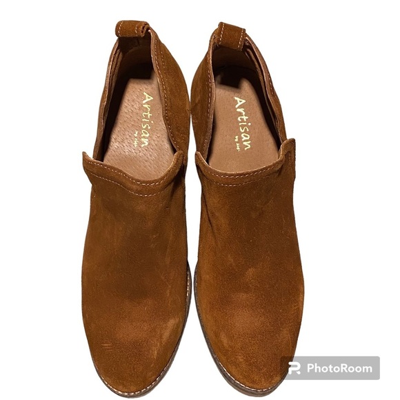 Artisan By Zigi Women’s Suede Slip On Sally Ankle Boot Size 9 - Picture 4 of 8